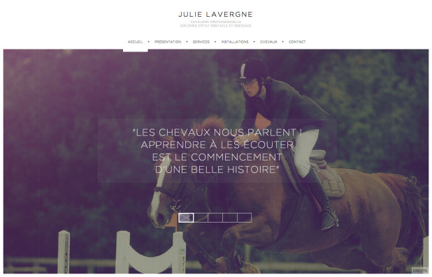 Julie Lavergne – Cavalière professionnelle dressage obstacle – 77