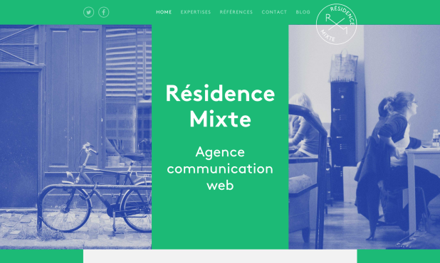 Résidence Mixte - Agence communication web
