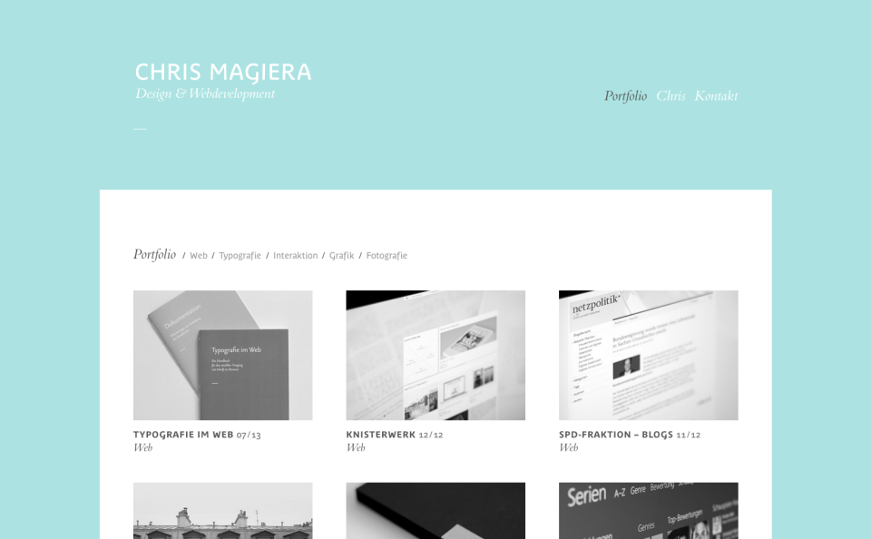 Chris Magiera – Design & Webdevelopment