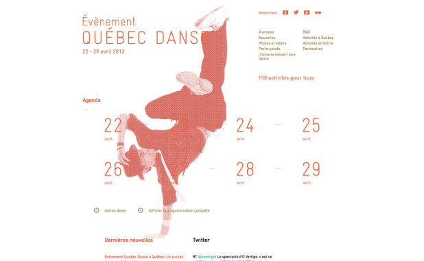 Québec Danse 2013  22 - 29 avril 2013